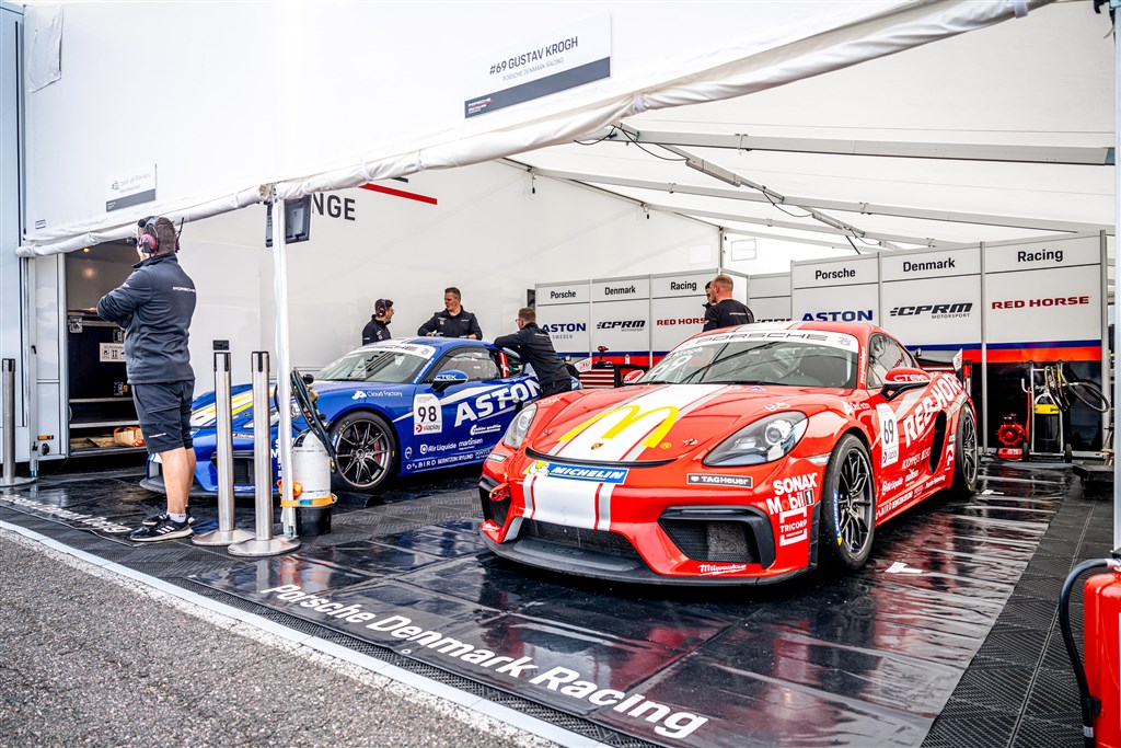 Porsche Denmark Racing på jagt efter endnu et mesterskabspodie på Mantorp
(Foto: A1 Work)